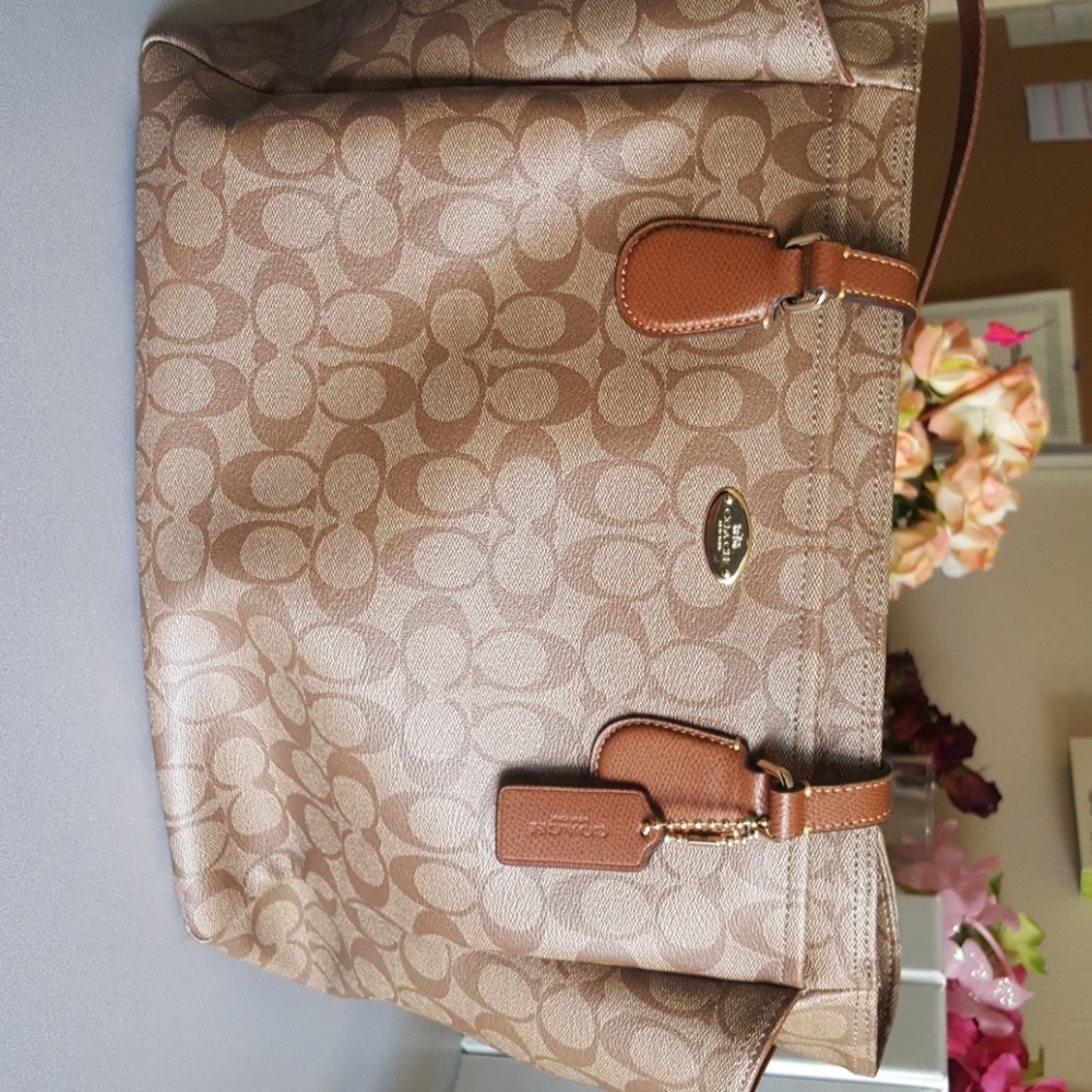 Coach Authentic.Large travel or diaper bag.